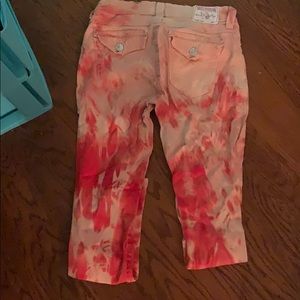 Ty dye true religion jeans
